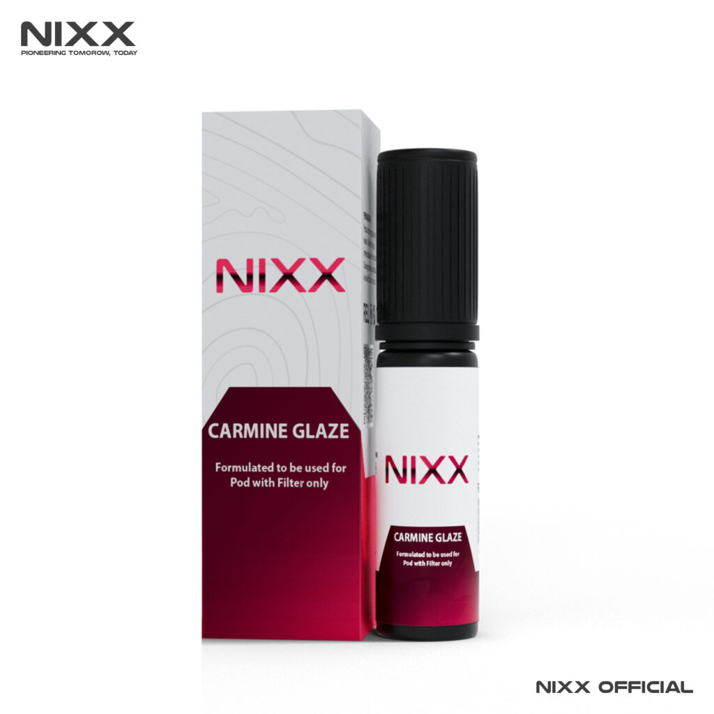 NIXX Liquid Saltnic - Carmine Glaze 15ML
