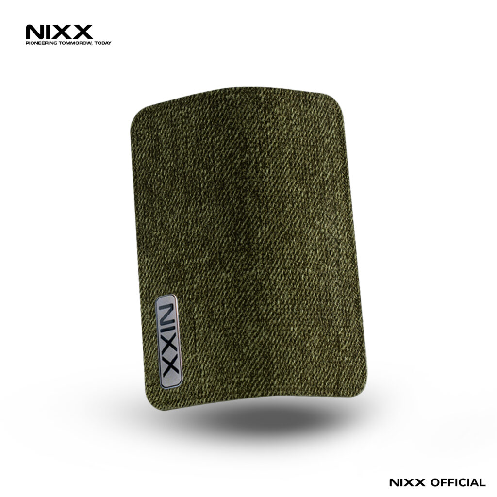 NIXX Acc Sleeve Leather - Green Ponoma