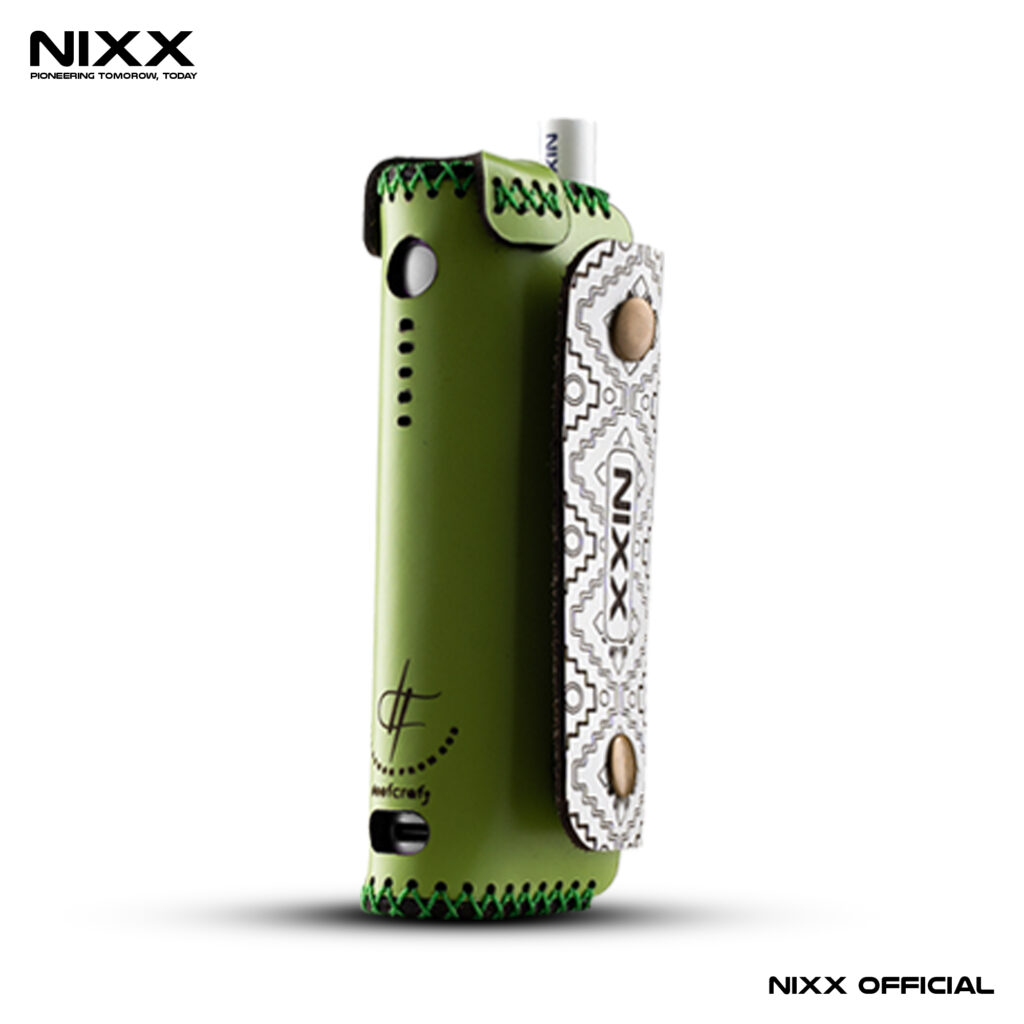 NIXX Acc Case Leather - Green
