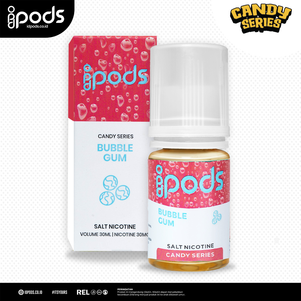 idPods Liquid Saltnic - Bubble Gum 30ML