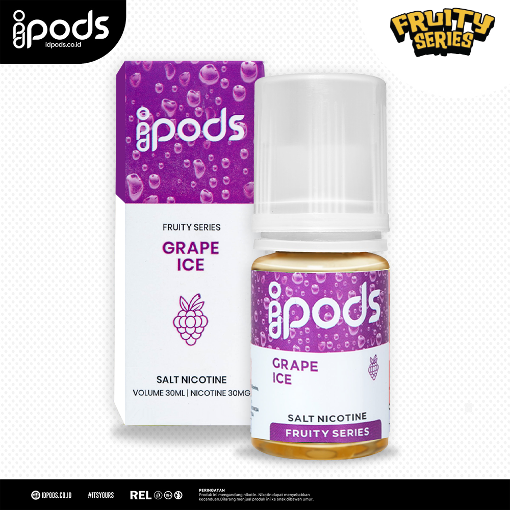 idPods Liquid Saltnic - Grape Ice 30ML