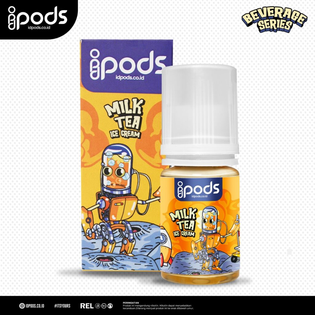 idPods Liquid Saltnic - Milk Tea Ice Cream 30ML