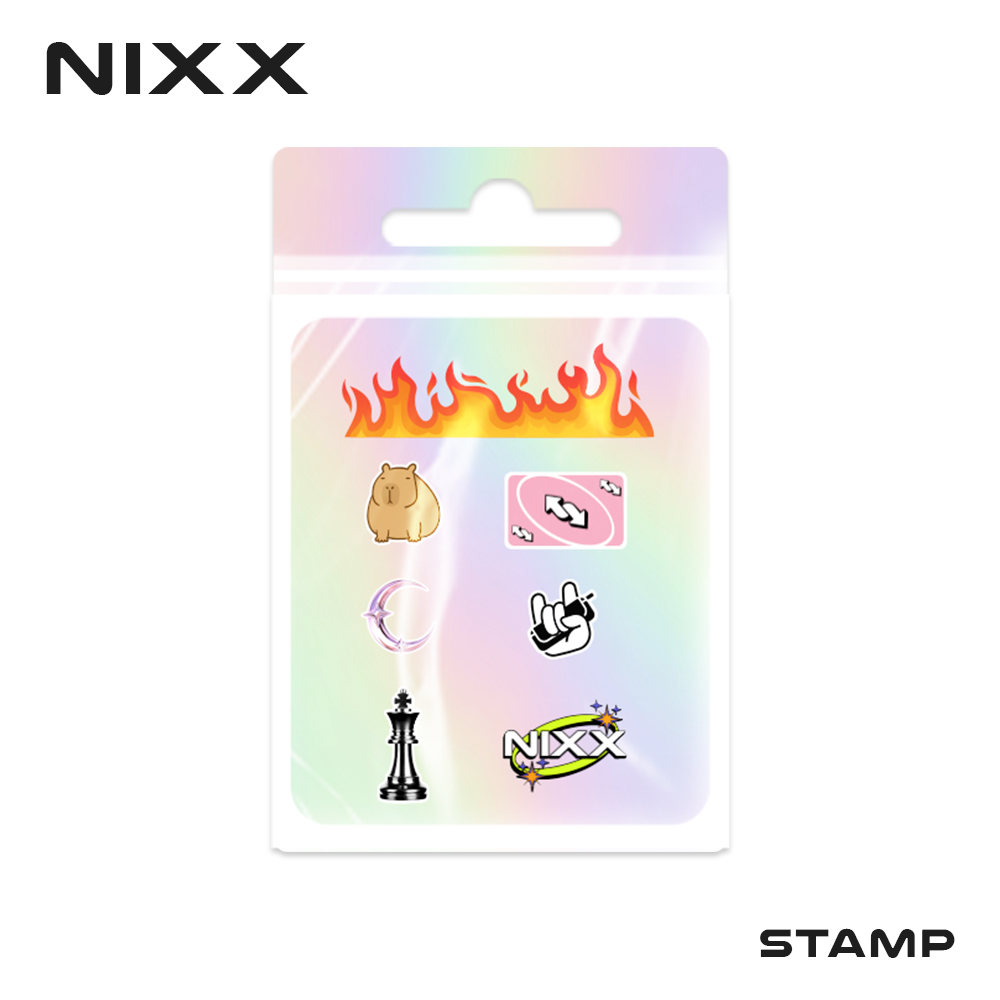 NIXX Acc Stamp - Mood Series